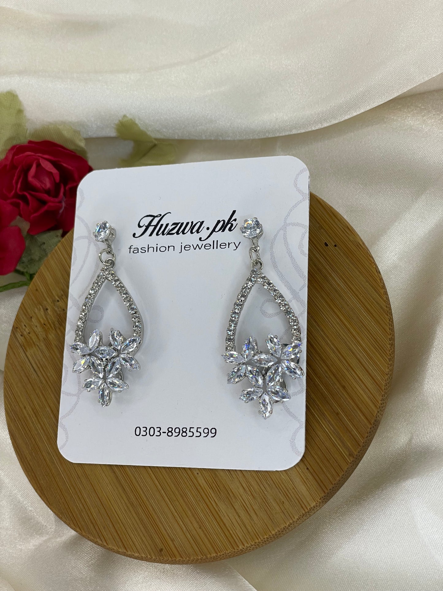 Crystal Drop Earrings