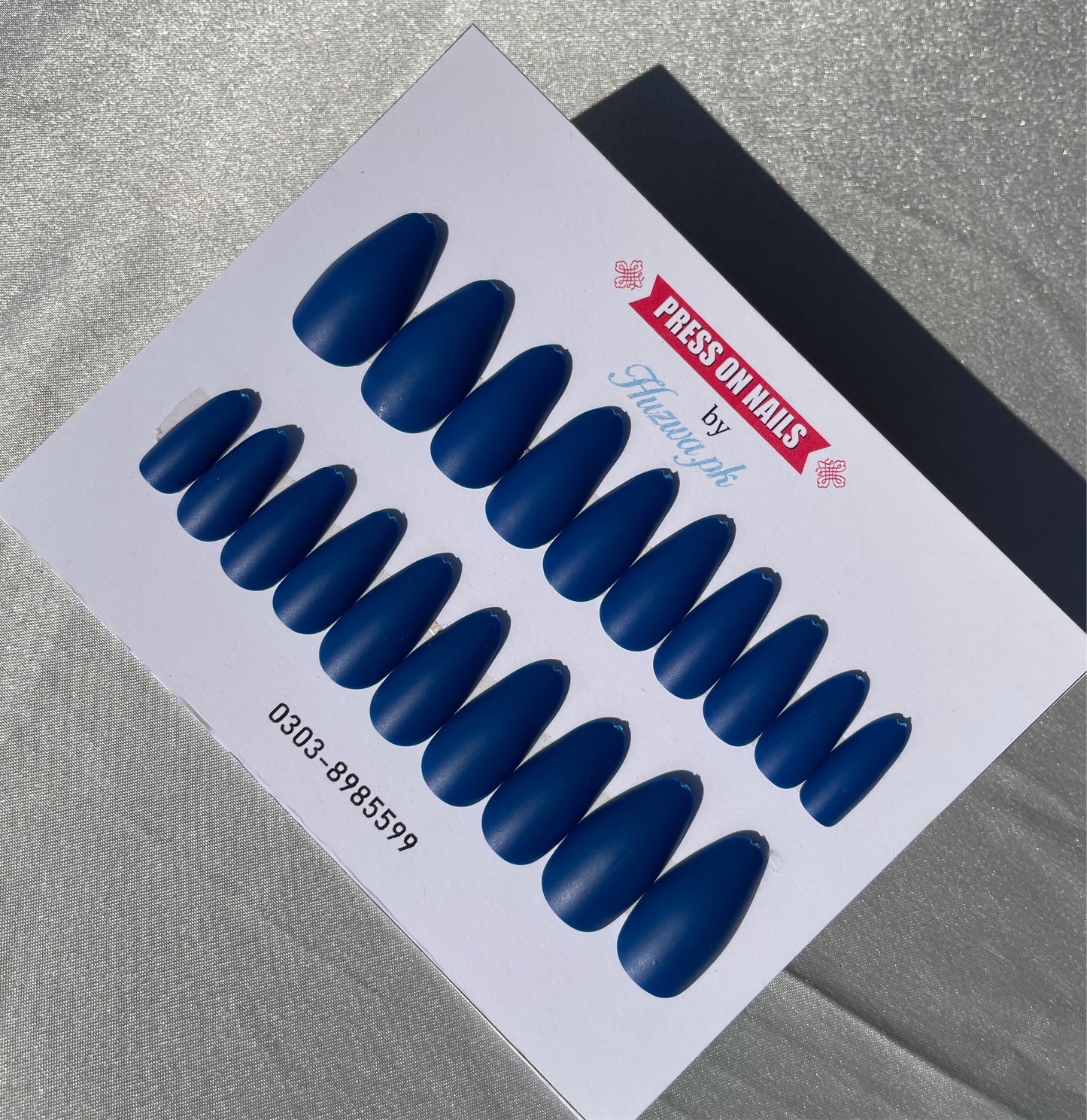 Almond Shape Press-On Nails in a Variety of Colors