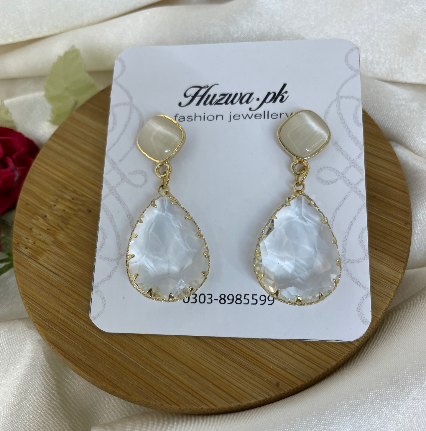 Stunning Crystal Drop Earrings