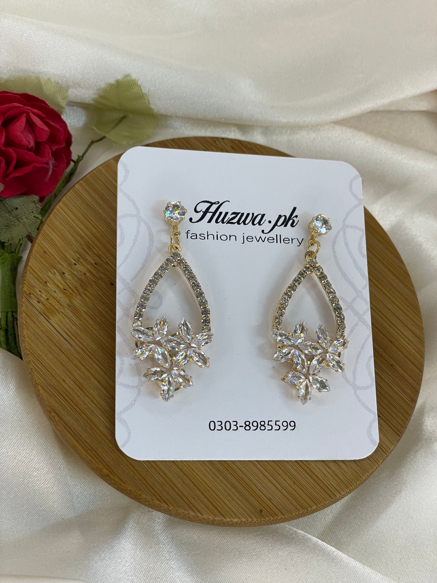 Crystal Drop Earrings