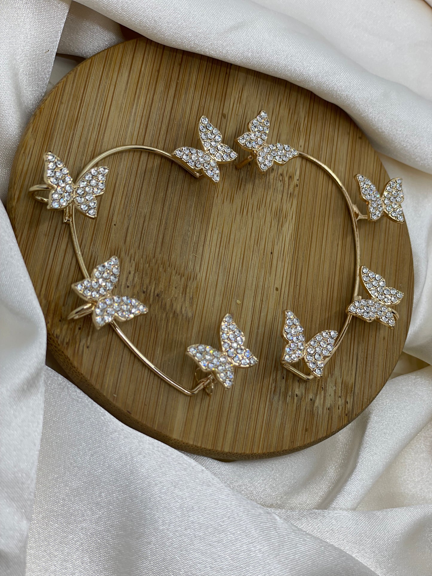 Butterfly Ear Cuff Earrings