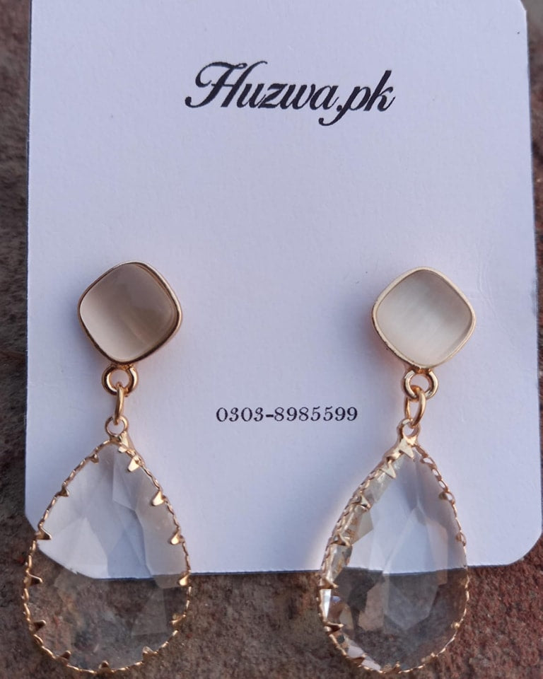 Stunning Crystal Drop Earrings