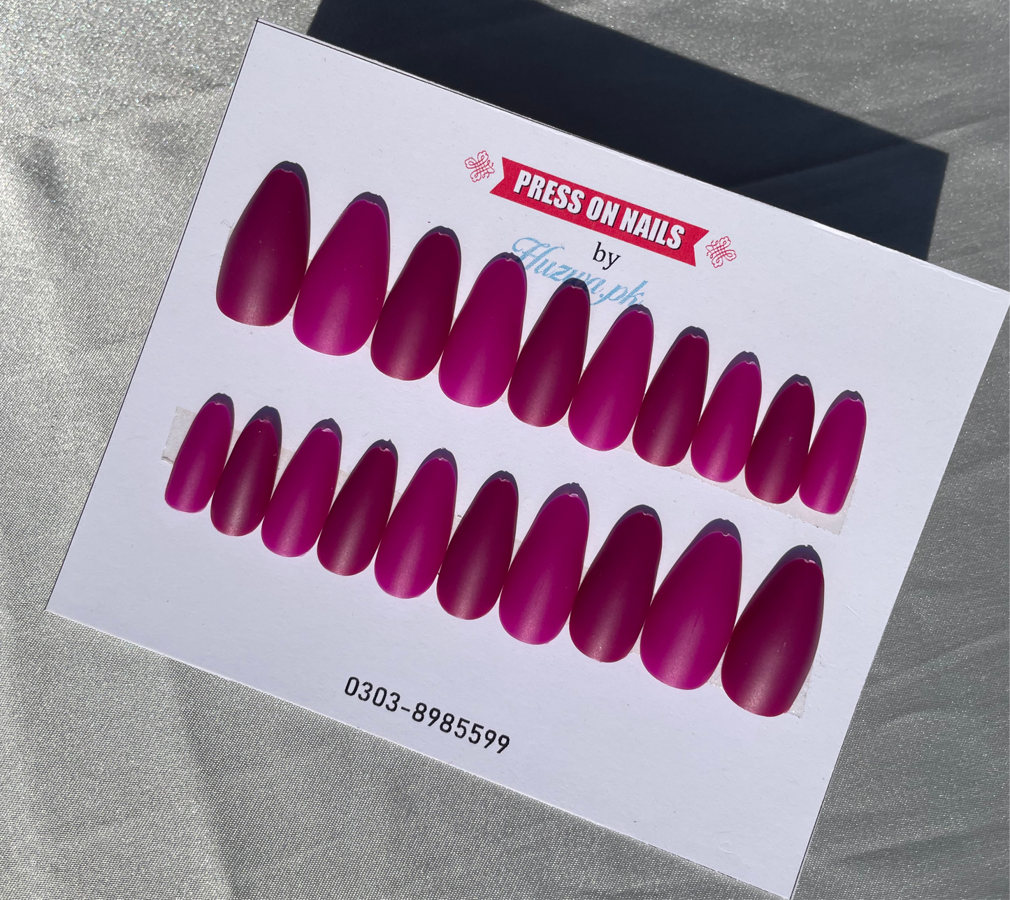 Almond Shape Press-On Nails in a Variety of Colors