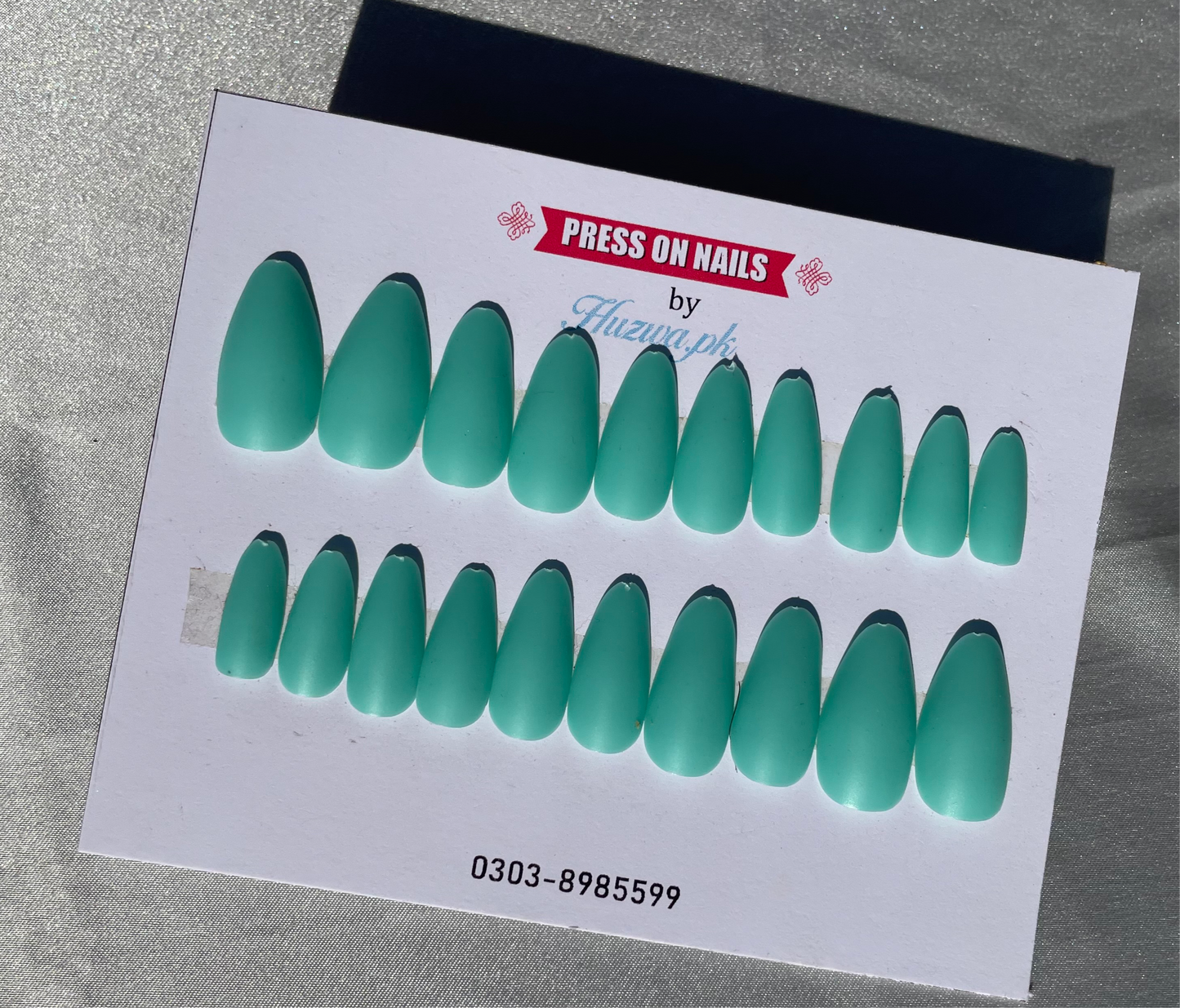 Almond Shape Press-On Nails in a Variety of Colors