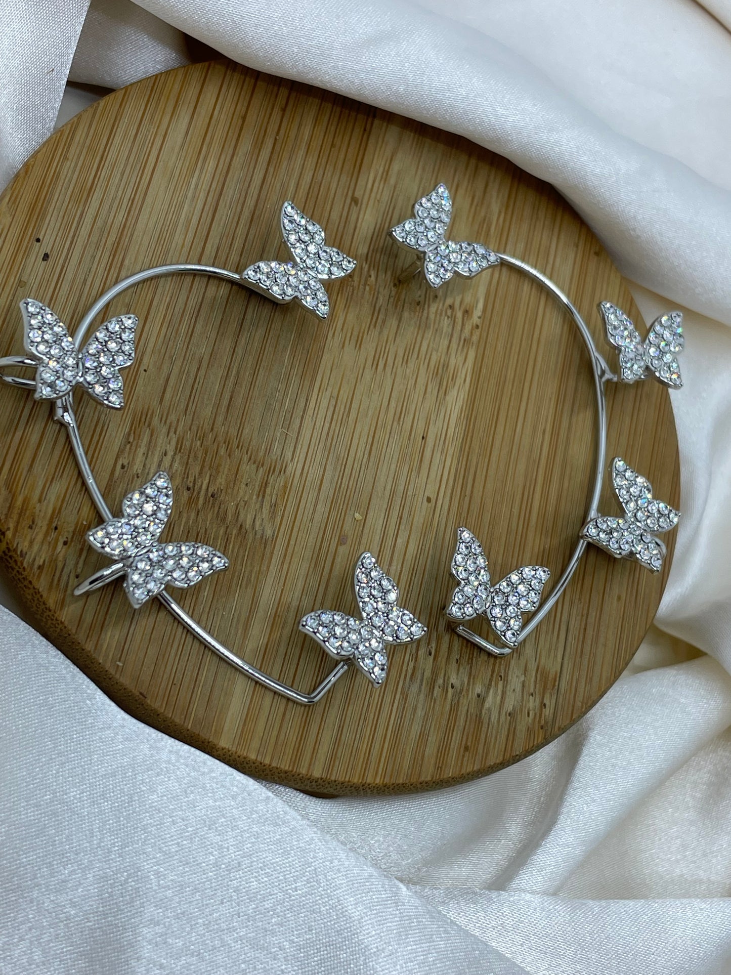 Butterfly Ear Cuff Earrings