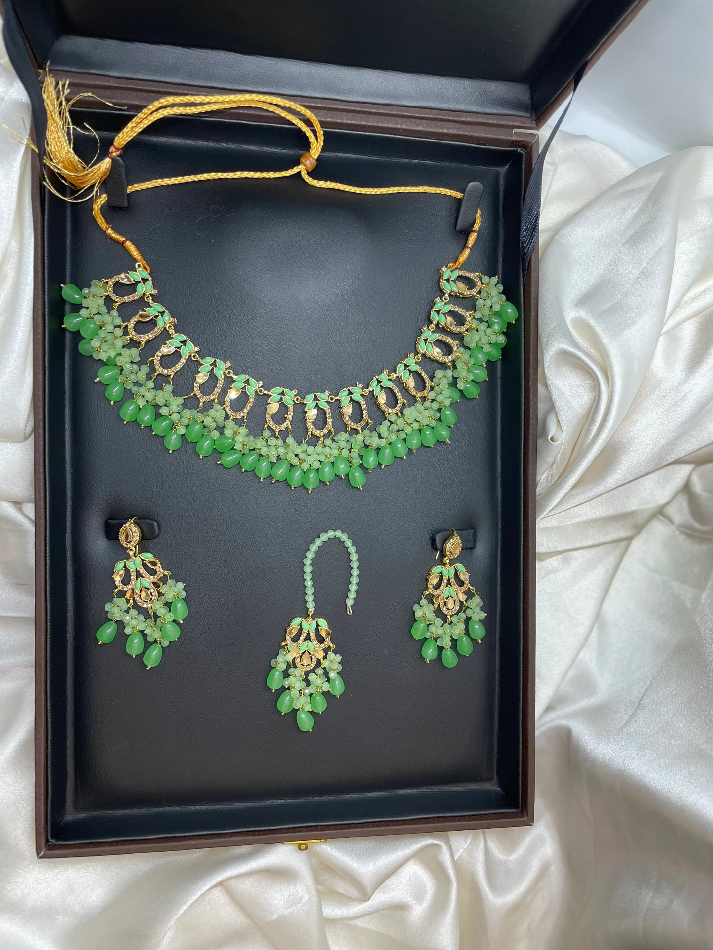 Chandelier Necklace Set
