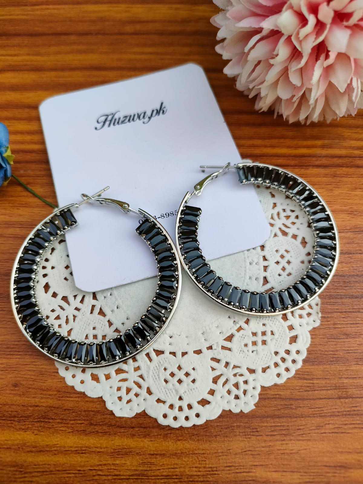 Elegant Circle Drop Earrings