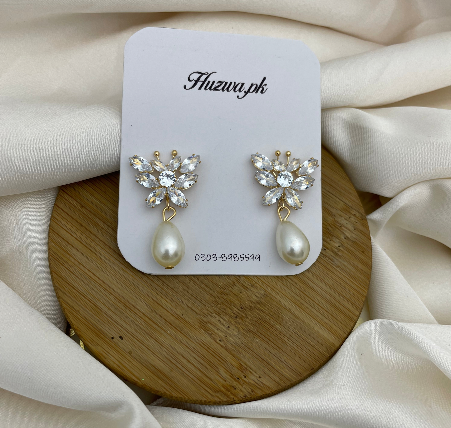Pearl Butterfly Earrings