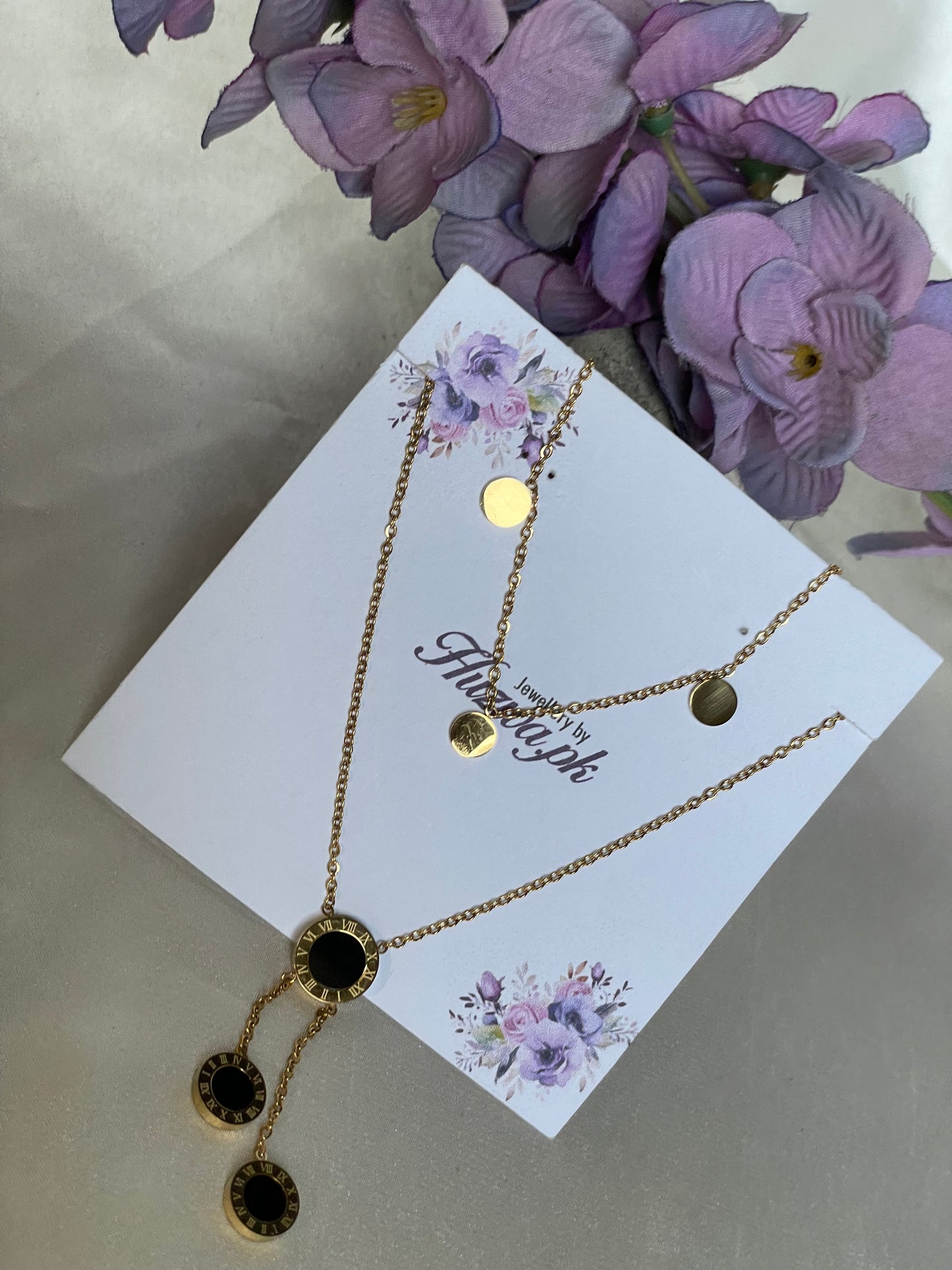 Layered Pendant Necklace