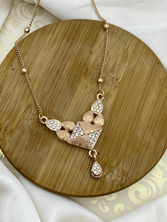 Elegant Golden Pendant