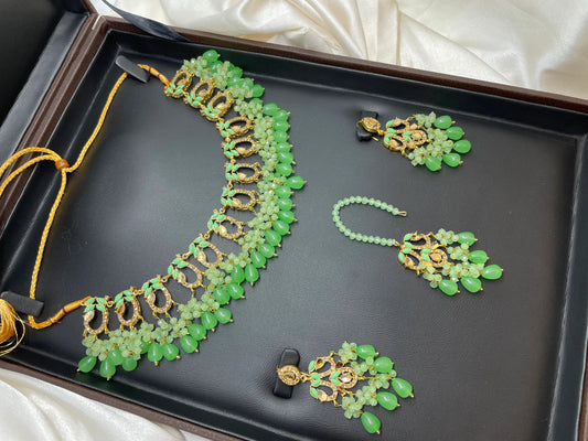 Chandelier Necklace Set