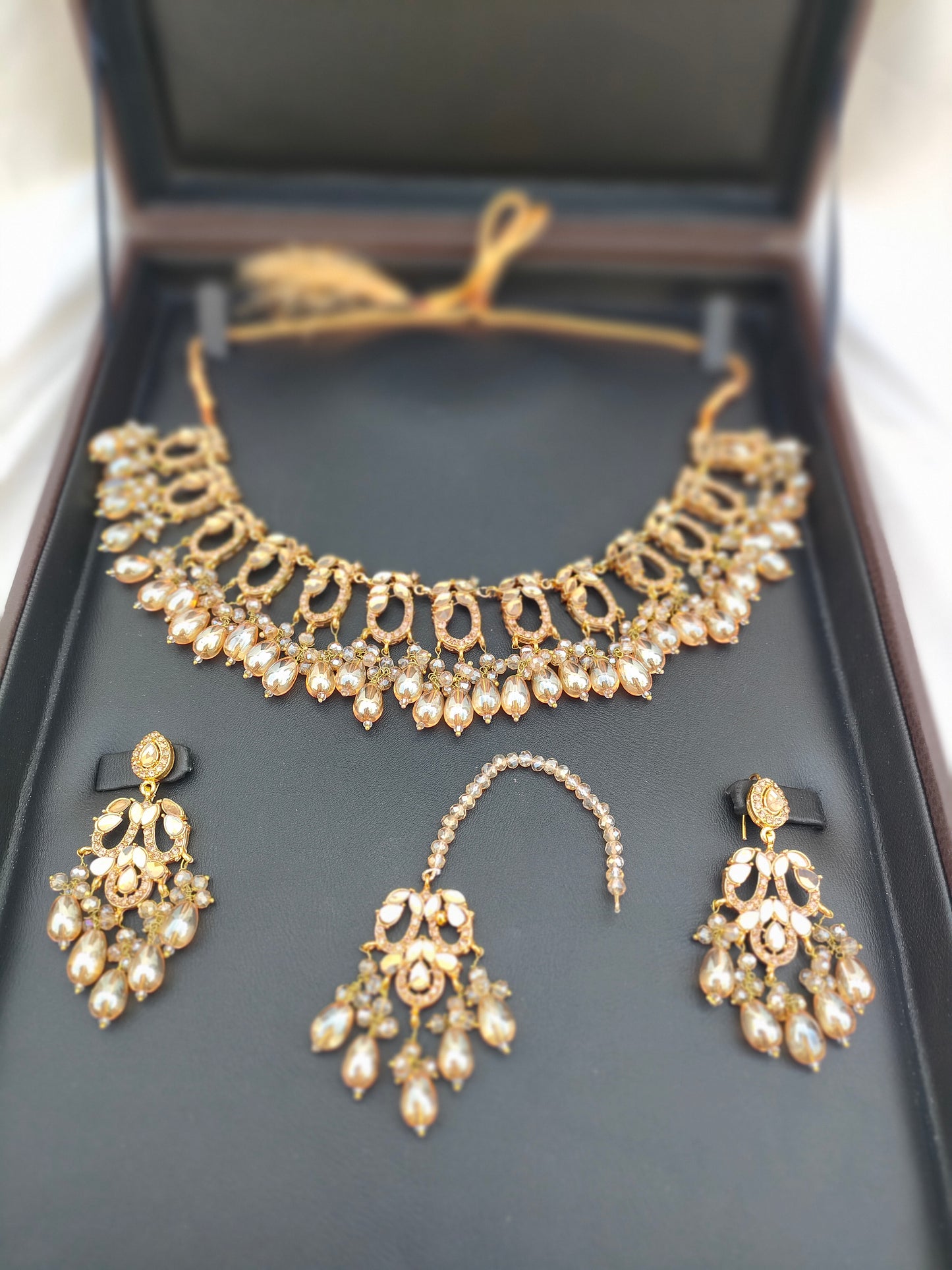 Chandelier Necklace Set